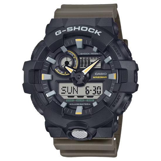 CASIO　腕時計 G-SHOCK Two tone utility colors　GA-710TU-1A3JF