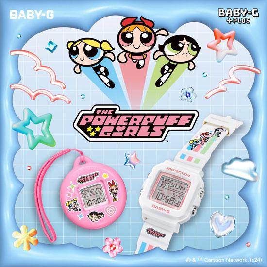 CASIO　腕時計 Baby-G+PLUS THE POWERPUFF GIRLS コラボレーションモデル　BGD-10KPP-7JR 商品画像2：オンラインショップ　エクセラー