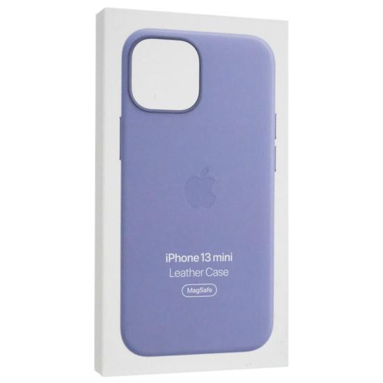 Apple　MagSafe対応 iPhone 13 mini レザーケース MM0H3FE/A　ウィステリア