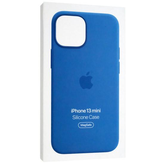 Apple　MagSafe対応 iPhone 13 mini シリコーンケース MM1Y3FE/A　ブルージェイ 商品画像1：オンラインショップ　エクセラー