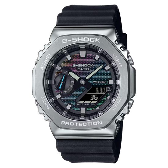 CASIO　腕時計 G-SHOCK Rainbow Brick Wall series　GM-2100RW-1AJF