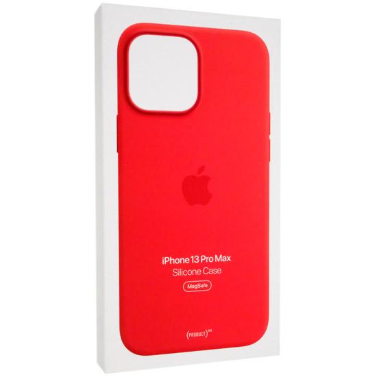 Apple　MagSafe対応 iPhone 13 Pro Max シリコーンケース　MM2V3FE/A　(PRODUCT)RED 商品画像1：オンラインショップ　エクセラー