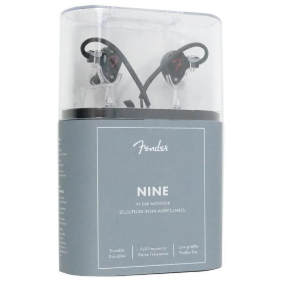 Fender　カナル型イヤホン　Pro IEM NINE　Black Metallic