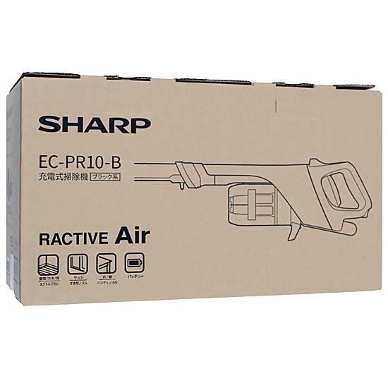 SHARP　コードレススティック掃除機 RACTIVE Air POWER　EC-PR10-B　ブラック