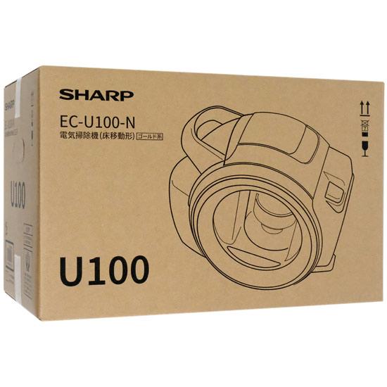 SHARP　遠心分離サイクロン掃除機　EC-U100-N　ゴールド