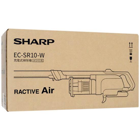 SHARP　コードレススティック掃除機 RACTIVE Air POWER　EC-SR10-W　ホワイト