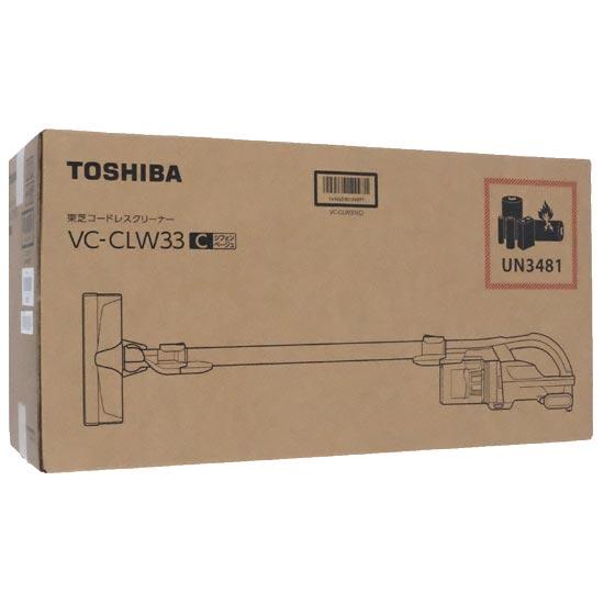 TOSHIBA　コードレスクリーナー トルネオ コードレス VC-CLW33(C)　シフォン･･･