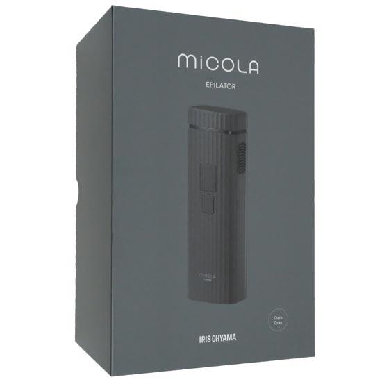 アイリスオーヤマ　光美容器 MiCOLA　LB-M101-H　ダークグレー