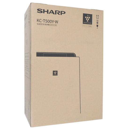 SHARP　加湿空気清浄機　KC-T500Y　ホワイト