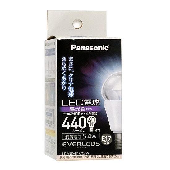 Panasonic　LED電球 5.4W 昼光色 EVERLEDS　LDA5DE17CW