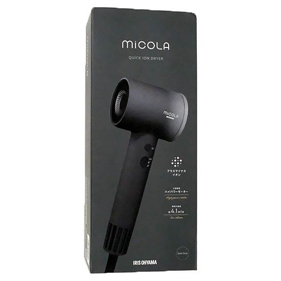 アイリスオーヤマ　クイックイオンドライヤー MiCOLA　HDR-M301-H　ダークグ･･･