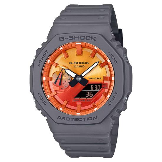 CASIO　腕時計 G-SHOCK Flame insideシリーズ　GA-2100FL-8AJF