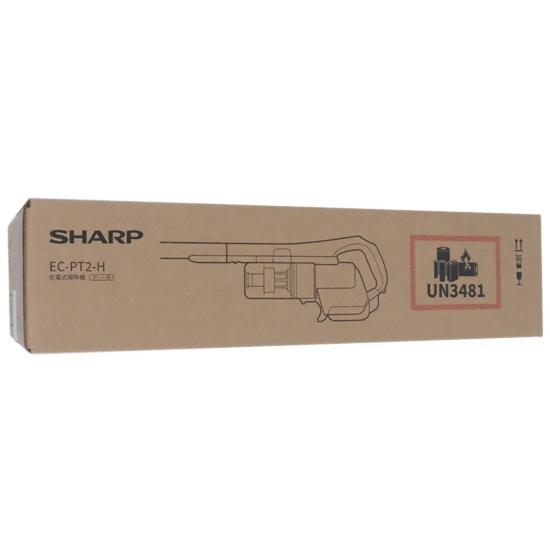 SHARP　コードレススティック掃除機 マイルームスティック EC-PT2-H　アッシ･･･