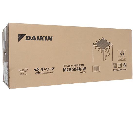 DAIKIN　加湿ストリーマ空気清浄機　MCK504A-W　ホワイト
