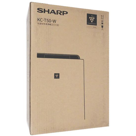 SHARP　加湿空気清浄機　KC-T50-W　ホワイト
