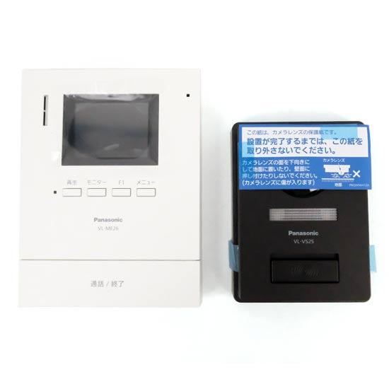 Panasonic　カラーテレビドアホン 1-1タイプ 電源直結式　VL-SE26XL