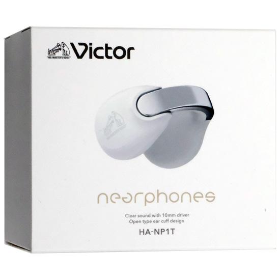 JVC　完全ワイヤレスイヤホン Victor nearphones　HA-NP1T-W　オフホワイト
