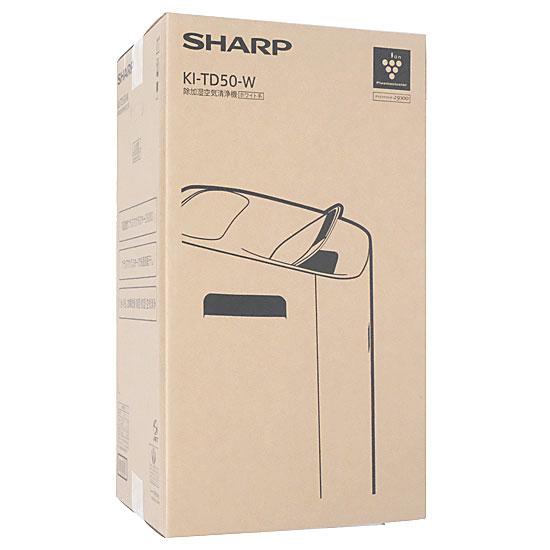 SHARP　除加湿空気清浄機　KI-TD50-W　ホワイト