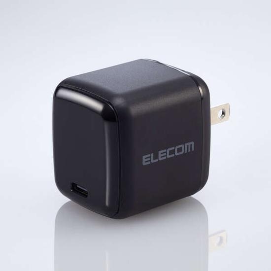ELECOM　USB Power Delivery 65W AC充電器(C×1)　MPA-ACCP8565BK　ブラック