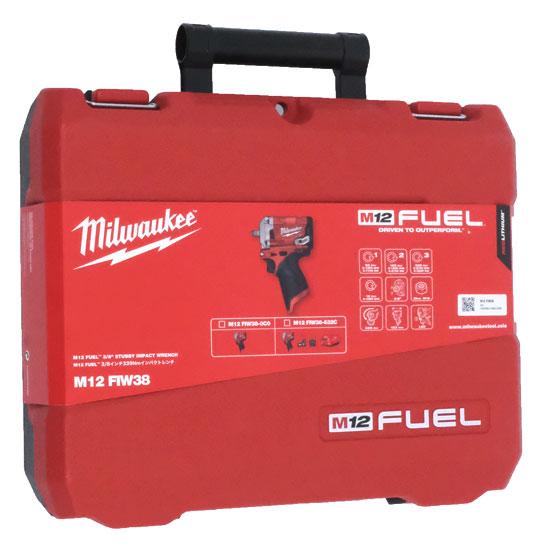 ミルウォーキー　M12 FUEL 3/8インチ339Nmインパクトレンチ　M12 FIW38-0C0 J･･･
