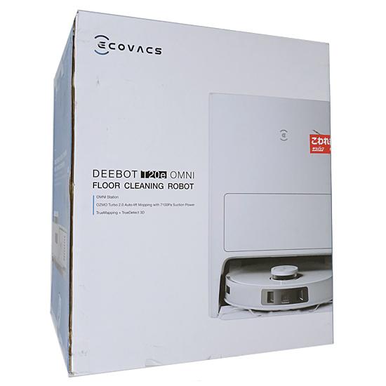 ECOVACS　ロボット掃除機 DEEBOT T20e OMNI　DLX23-22ee　ホワイト×シルバー