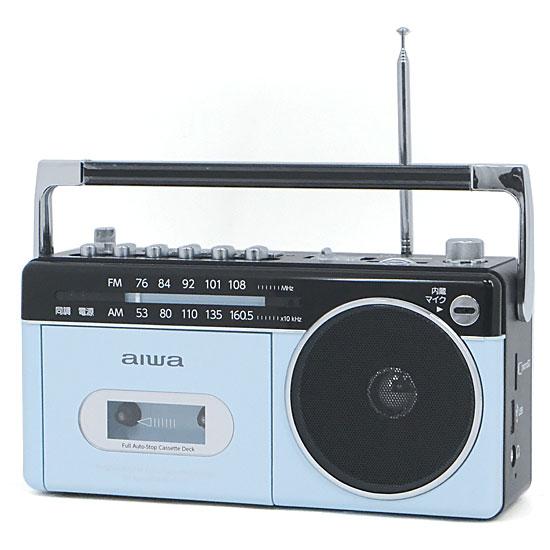 AIWA　ファッショナブルラジカセ aiwa audio -G RCP3　GAA4-RCP0003(PB)　パ･･･