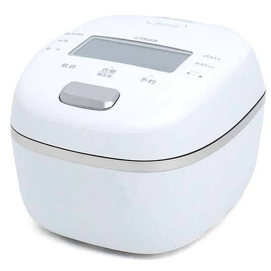 TIGER　圧力IHジャー炊飯器 炊きたて ご泡火炊き 5.5合炊き　JRI-G100-WO　オ･･･