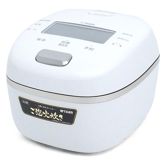 TIGER　圧力IHジャー炊飯器 炊きたて ご泡火炊き 3.5合炊き　JRI-C060-WO　オ･･･