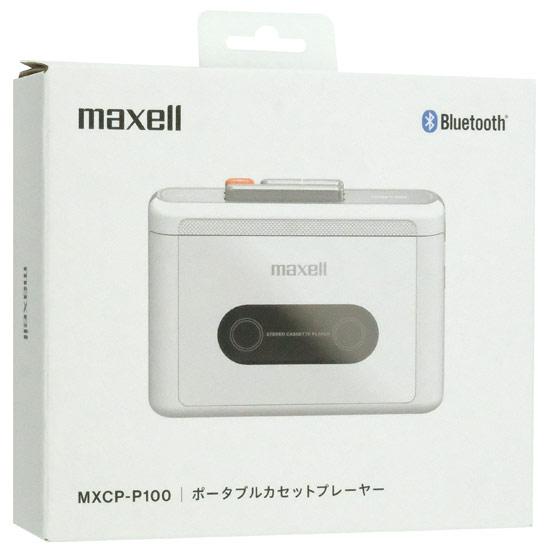maxell　Bluetooth対応ポータブルカセットプレーヤー　MXCP-P100WH　ホワイト