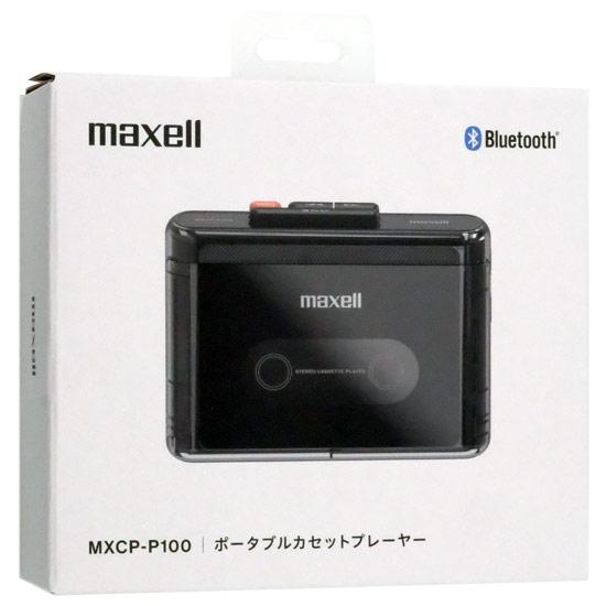 maxell　Bluetooth対応ポータブルカセットプレーヤー　MXCP-P100BK　ブラック