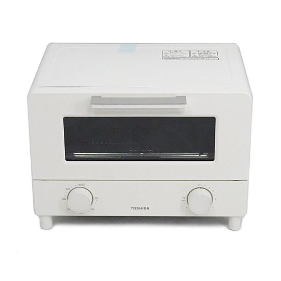 TOSHIBA　オーブントースター　HTR-W5(W)　ミルキーホワイト
