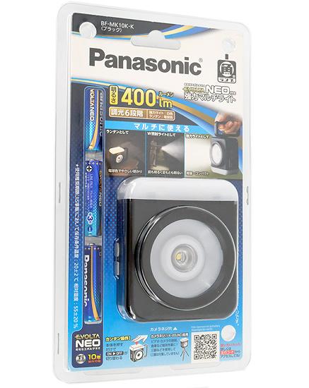 Panasonic　乾電池エボルタNEO付き 強力マルチライト　BF-MK10K-K　黒