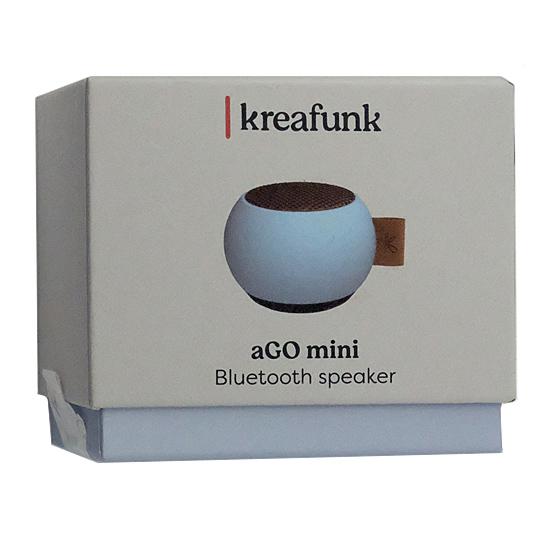 KREAFUNK　ワイヤレススピーカー aGO mini　KF-0003　クラウディブルー