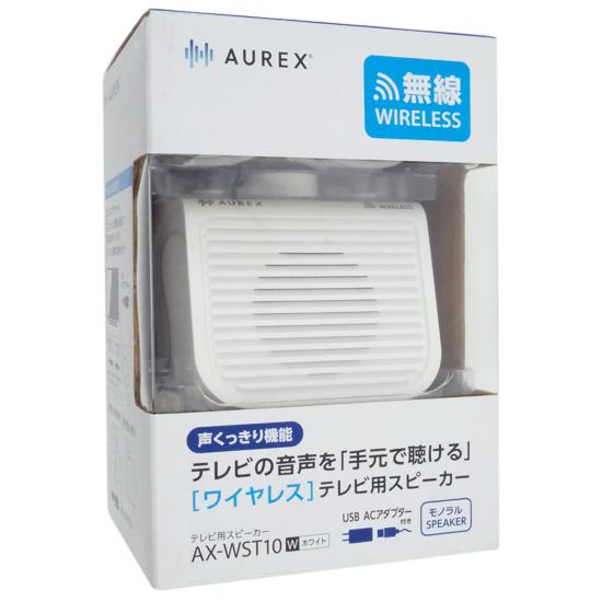 TOSHIBA　ワイヤレステレビ用スピーカー AUREX　AX-WST10(W)　ホワイト