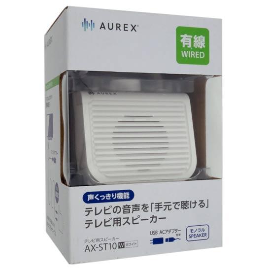 TOSHIBA　有線テレビ用スピーカー AUREX　AX-ST10(W)　ホワイト