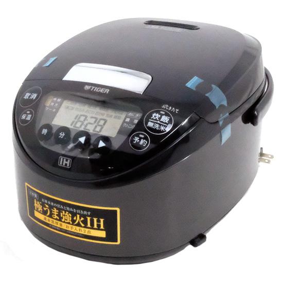 TIGER　IHジャー炊飯器 炊きたて 5.5合炊き　JPW-M100-KV　モーブブラック