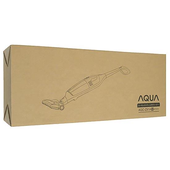 AQUA　コードレススティッククリーナー サイクロン式　AQC-ZX1A-W　ホワイト