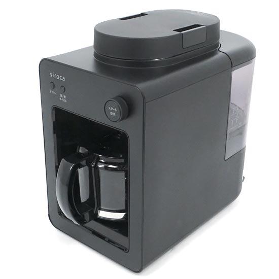 siroca　全自動コーヒーメーカー カフェばこ SC-A352K　ブラック