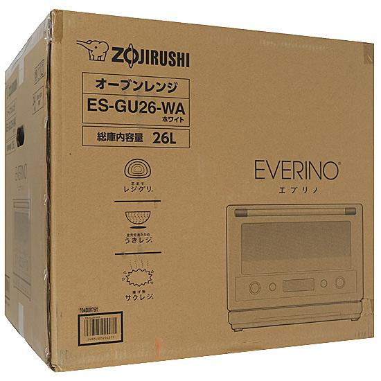 ZOJIRUSHI　オーブンレンジ EVERINO　ES-GU26-WA　ホワイト