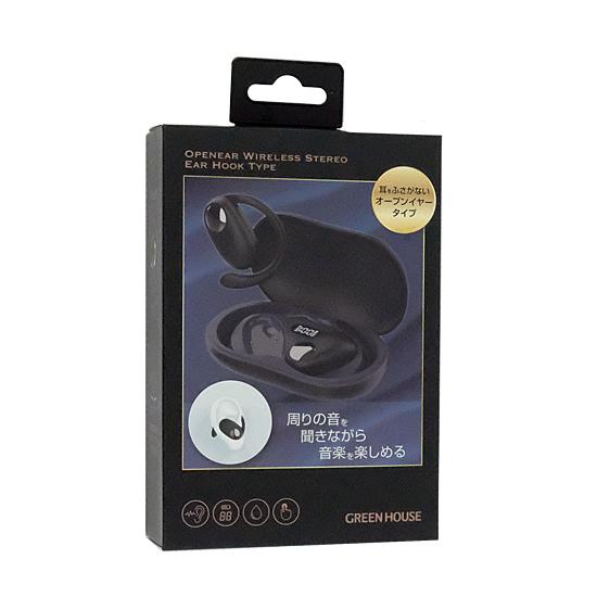 グリーンハウス　オープンイヤーワイヤレスイヤホン イヤーフックタイプ　GH-･･･