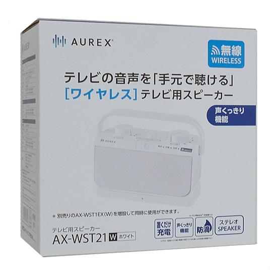 TOSHIBA　ワイヤレステレビ用スピーカー AUREX　AX-WST21(W)　ホワイト