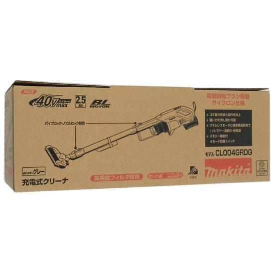 マキタ　充電クリーナー バッテリ・充電器付き　CL004GRDG　ライトブルーグレ･･･