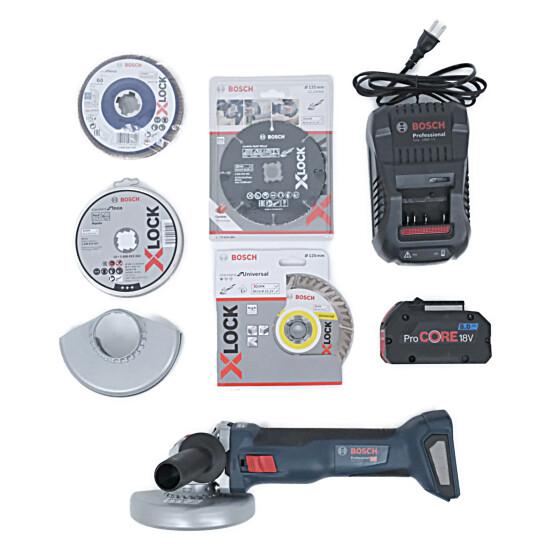 BOSCH　コードレスディスクグラインダー X-LOCK　GWX18V-10J