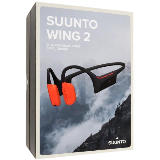 スント　ワイヤレスイヤホン 骨伝導 SUUNTO WING 2　SS051260000　Coral Oran･･･