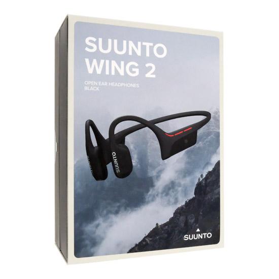 スント　ワイヤレスイヤホン 骨伝導 SUUNTO WING 2　SS051259000　Black