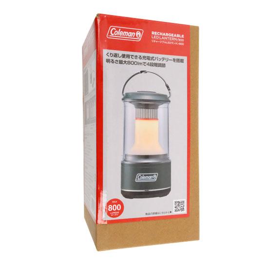 Coleman　リチャージブルLEDランタン 800　2218365　グリーン