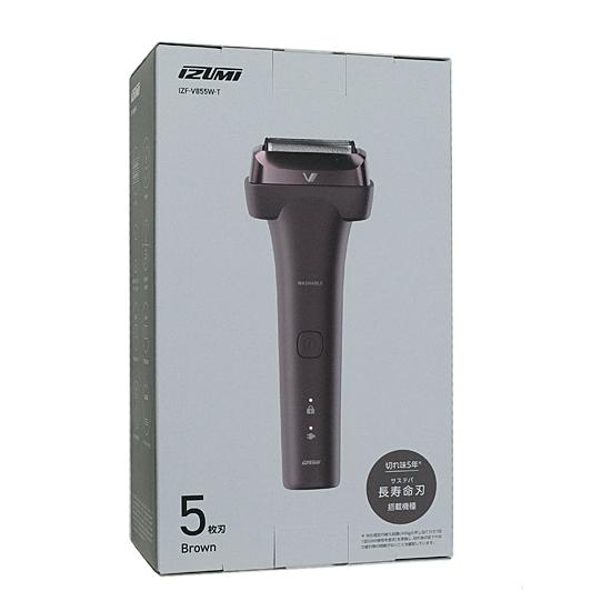 IZUMI　往復式シェーバー V8 Series　IZF-V855W-T　ブラウン