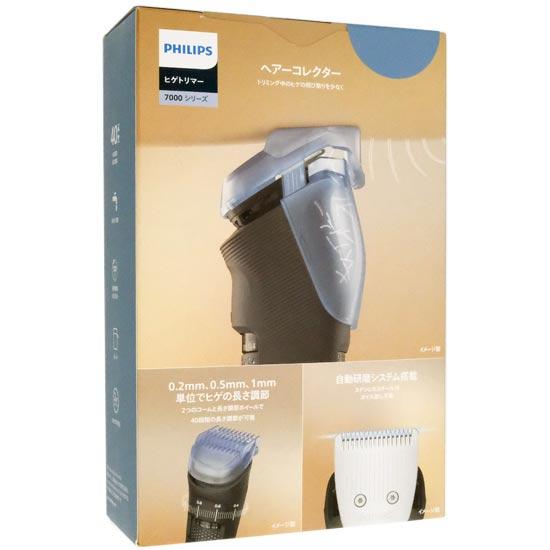 PHILIPS　ヒゲトリマー BT7670/15　ミッドスレートメタリック