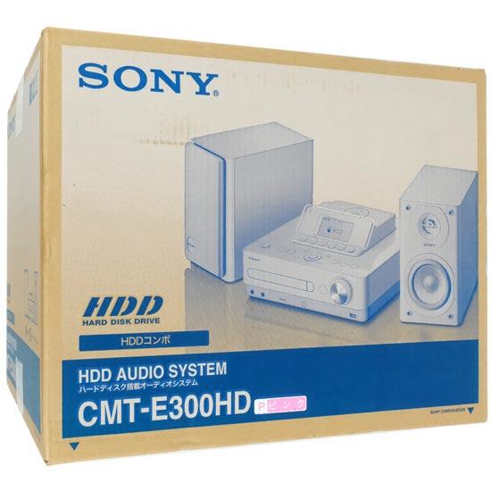 SONY　HDDコンポ 80GB　CMT-E300HD/P