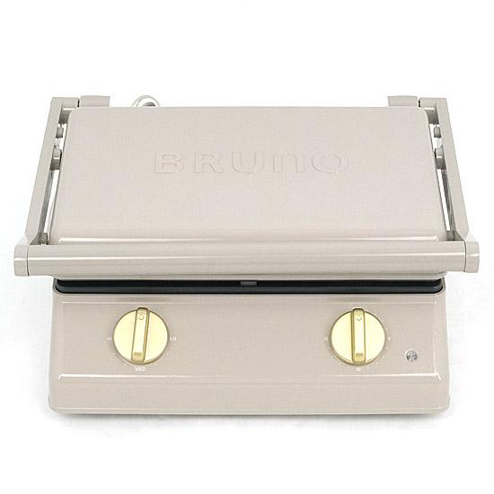 BRUNO　グリルサンドメーカー ダブル BOE084-GRG　グレージュ